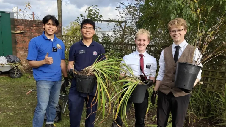 More great work done at the Community Garden