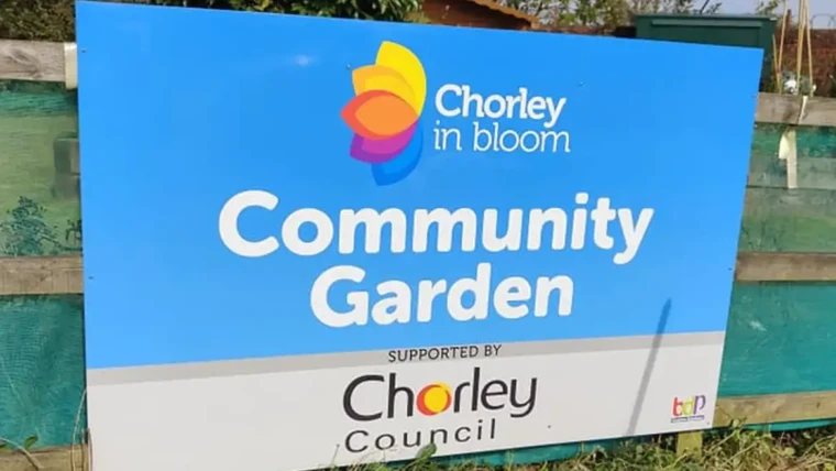 Sprucing up Community Garden